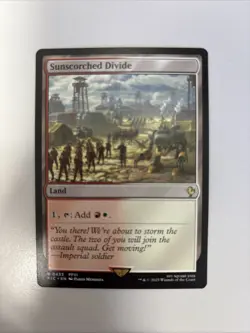 Sunscorched Divide #433 Final Fantasy FIC, Magic: The Gathering Card - Image 1