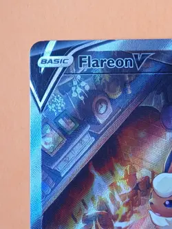 Pokemon Sword & Shield Flareon V Promo Card SWSH 180 Collection Box - Image 4
