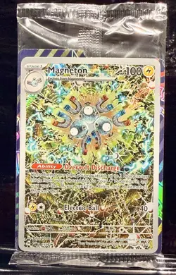🔥Pokemon TCG Magneton SVP 159 Promo Card Surging Sparks Series🔥👀 - Image 1
