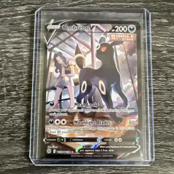 Pokemon Umbreon V Ultra Rare Full Art Holo TG22/TG30 Brilliant Stars Card - Image 1