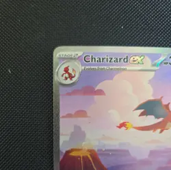 Charizard ex 199/165 SIR Sv: Scarlet & Violet 151 Holo Pokemon TCG - QUICK SHIP - Image 3