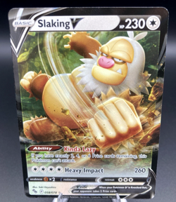Slaking V - 058/078 Pokemon GO (PGO) Ultra Rare - NM - Image 1