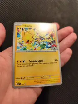2025 World Championships Pikachu SVP 225 Pokemon card tcg Promo english nm 151 - Image 4