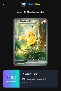Pokemon TCG Pikachu ex - 276/217 -Ascended Heroes (ASC) Near Mint 🔥 - Image 3