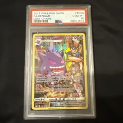 POKEMON GENGAR LOST ORIGIN TRAINER GALLERY TG06 PSA 10 GEM MINT INVEST - Image 1