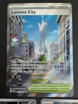 Perfect Order Lot Of 3 Pokemon TCG Cards - Lumiose City, Drapion & Spewpa Rare - Image 2