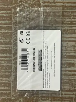 Pokemon TCG Pikachu 028/078 Pokemon GO Holo SEALED - Image 2