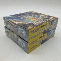 Lot of (2) Pokemon TCG Japanese Super Electric Breaker Booster Boxes SEALED SV8 - Image 4
