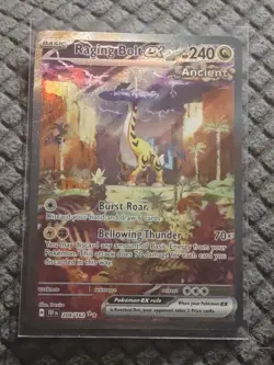 Raging Bolt ex 208/162 Special Illustration Rare Temporal Forces Pokemon - Image 1