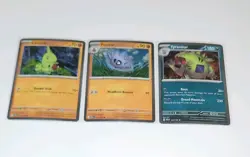 Pokemon Tyranitar Pupitar Larvitar Cosmo Holo Promo Set Triple Whammy Tin Exclus - Image 2
