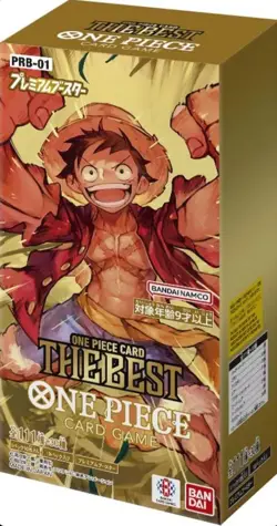 One Piece PRB01 The Best Booster Box Display PRB-01 Sealed New Card JAPANESE - Image 1
