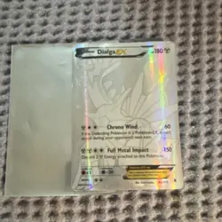 Dialga EX 122/119 SECRET RARE Holo Metal Pokemon TCG Card English Basic 180 HP - Image 2