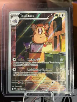 Pokemon TCG Perfect Order Raticate 099/088 Illustration Rare IR Full Art NM - Image 1