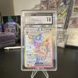 Espeon ex CGC 10 Black Star Promos Promo Holo 175/UUU 270 HP English 2025 - Image 1