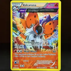 Volcarona 18/98 LP/NM Rare XY Ancient Origins Pokemon TCG Set Card full art bug - Image 1