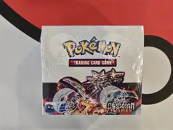 Pokemon Scarlet and Violet Obsidian Flames Booster Box Sealed - Image 1