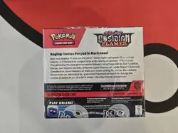 Pokemon Scarlet and Violet Obsidian Flames Booster Box Sealed - Image 3