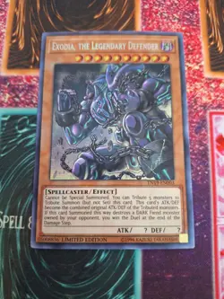 Yugioh Exodia, the Legendary Defender TN19-EN003 Prismatic Secret Limited NM - Image 1