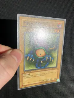 Yugioh! Meda Bat LOB-083 1st Edition NA English Vintage - Image 3