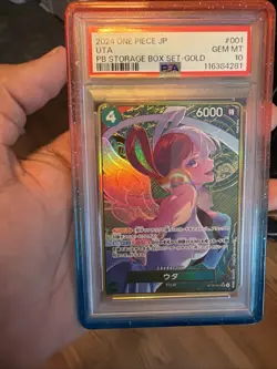 One Piece JPN Uta ST16-001 SR (PB STORAGE BOX SET-GOLD) - Image 1