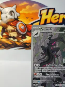 Salazzle 224/217 Ascended Heroes Illustration Rare Pokemon TCG Card Near Mint - Image 2