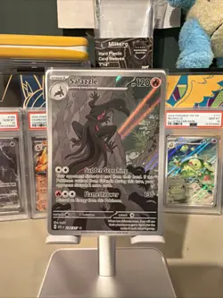Pokemon TCG Ascended Heroes Salazzle 224/217 Illustration Rare Mint Condition - Image 2