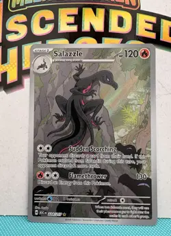 Pokemon TCG Salazzle 224/217 Illustration Rare Ascended Heroes NM Pack Fresh - Image 1