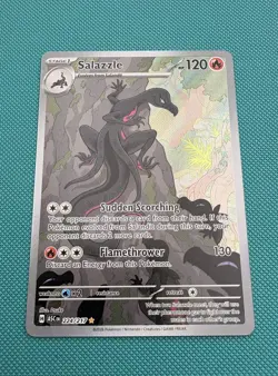 Pokemon TCG Salazzle 224/217 Illustration Rare Ascended Heroes NM Pack Fresh - Image 2