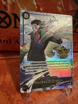 One Piece Monkey.D.Dragon (Japanese Version 3rd Anniversary Set) OP12-094 ENG - Image 2