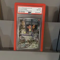 Pokemon TCG Charmander 044 Scarlet & Violet Promo Holo PSA 8 2023 Card - Image 1