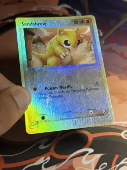 Sandshrew 75/100 EX Sandstorm Reverse Holo Pokemon Card TCG LP NM - Image 4