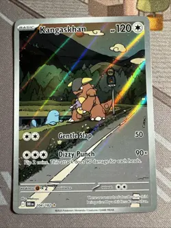 Kangaskhan Holo IR Illustration 204/182 Destined Rivals Rare Card - Image 1