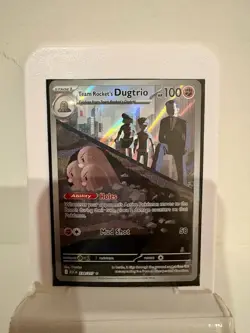 Pokemon Team Rocket's Dugtrio ASC Holo Rare 100 HP 239/217 Card - Image 1