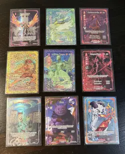 x9: Akora TCG Full Art Holo Trading Card Lot - CCG Chase Cards (Multiple Sets) - Image 1