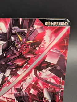 GUNDAM CARD GAME GD04-036 R+ GUNDAM THRONE EINS - HOLO FOIL - PHANTOM ARIA - Image 2
