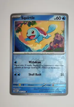 Squirtle - (Reverse Cosmos Holo) (Costco Exclusive) 007/165 Miscellaneous Cards - Image 1