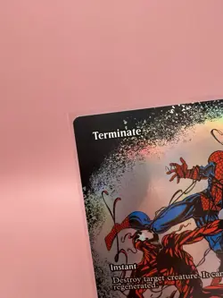 Terminate - 0040 Foil (Borderless) Mythic Marvel Eternal-Legal NM MAR - MTG - Image 2