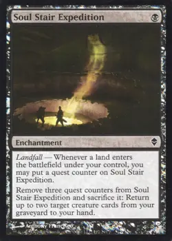 1X SOUL STAIR EXPEDITION FOIL 112/249 ZENDIKAR MTG MAGIC NM X1 (yourdeckbuilder) - Image 1