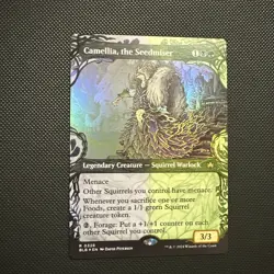 Camellia, the Seedmiser - Foil - Showcase - Bloomburrow - MTG - Image 1