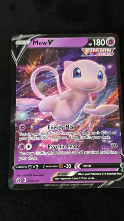 Pokemon TCG Mew V 060/159 Ultra Rare Full Art Holo Eng - Image 1