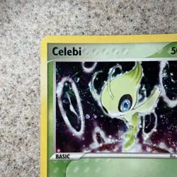 2005 Pokemon TCG - SWIRL! Celebi (029) Nintendo Black Star Promo - NM LP - Image 2