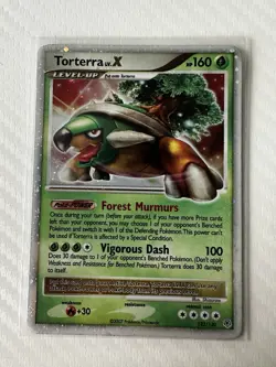 Pokemon Torterra LV.X 122/130 Diamond & Pearl Rare Holo LV.X Level Up English - Image 1