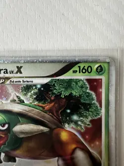 Pokemon Torterra LV.X 122/130 Diamond & Pearl Rare Holo LV.X Level Up English - Image 4