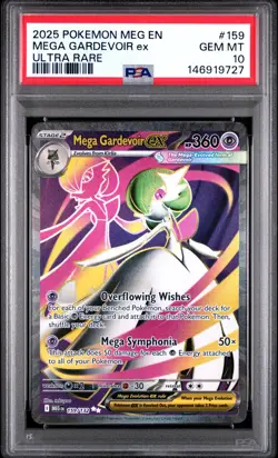 Pokemon Mega Gardevoir EX Ultra Rare #159 PSA 10 GEM MINT - Image 1
