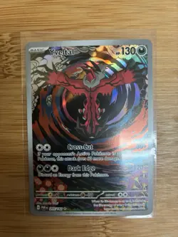 The Pokemon Company Yveltal SV04 Paradox Rift Illustration Rare Holo 205/182 - Image 1