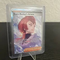 2025 Pokemon Destined Rivals Team Rocket's Ariana #237/182 - Image 4