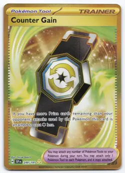 Pokemon TCG Counter Gain 249/191 Surging Sparks Playset NM - Image 1