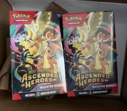 Pokemon Mega Evolutions Ascended Heroes Booster Bundle [LOT OF 2] IN-HAND ✅ - Image 2