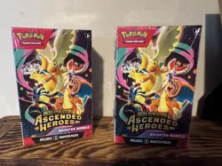 Pokemon Ascended Heroes Booster Bundles (Pack of 2) - UNOPENED - Image 1