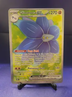 Pokemon Glimmora ex #213/197 English Obsidian Flames - Image 1